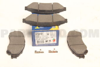 SP4212 BRAKE PAD FRONT 55810-61M00,55810-61M01,55810-61M50 SUZ SX4 S-CROSS 201308- HI-Q