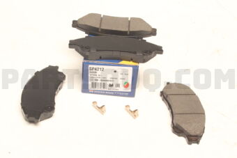 SP4212 BRAKE PAD FRONT 55810-61M00,55810-61M01,55810-61M50 SUZ SX4 S-CROSS 201308- HI-Q