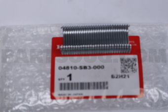 04810SB3000 SET TRIM FASTENER
