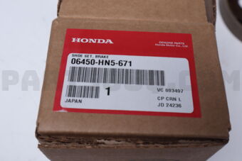 06450HN5671 SHOE SET,BRAKE