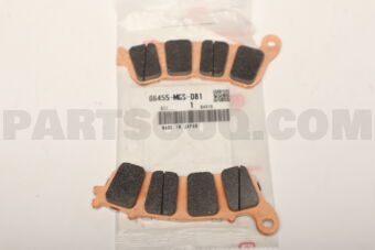 06455MGSD81 PAD SET, FR