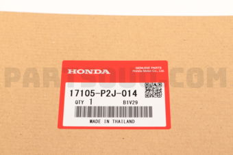 17105P2J014 GASKET,IN MNFLD