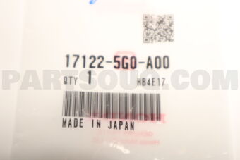 171225G0A00 RUBBER, ENGINE COVER