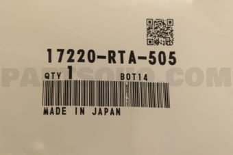 17220RTA505 ELEMENT ASSY.AIR