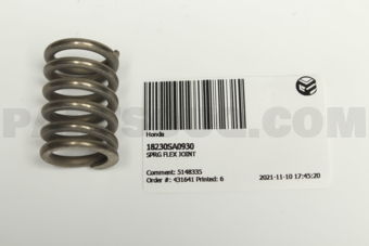 18230SA0930 SPRG FLEX JOINT