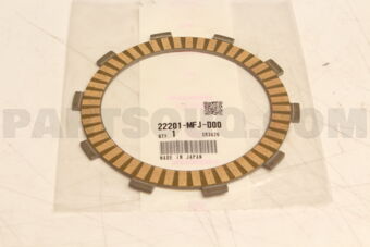 22201MFJD00 DISK,CLUTCH FRICT