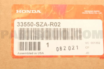 33550SZAR02 LIGHT ASSY,L TAIL