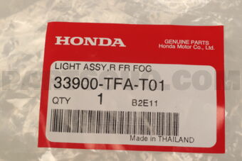 33900TFAT01 LIGHT ASSY., R. FR