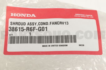 38615R6FG01 SHROUD COMP