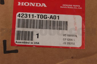 42311T0GA01 DRIVESHAFT ASSY- L