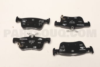 43022TBAA03 SET,PAD RR