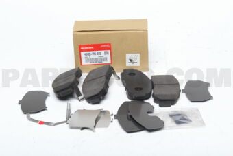 45022TR0E02 PAD SET, FR