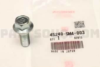 45240SM4003 BOLT, FLANGE 10X24
