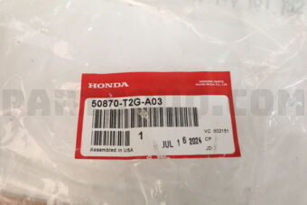 50870T2GA03 MTG RUB ASSY,TRNS