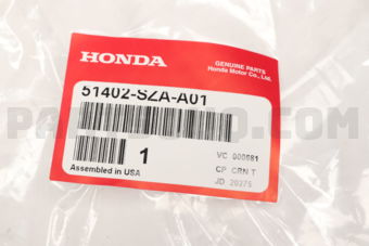 51402SZAA01 DUST COVER R FR