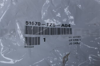 51670TZ5A04 RUBBER, FR. SHOCK AB