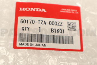 60170TZA000ZZ HINGE COMP., L. HOOD
