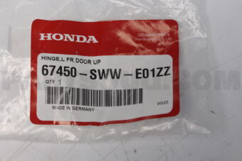 67450SWWE01ZZ HINGE, L. FR. DOOR U