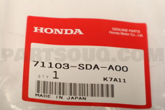 71103SDAA00 COVER R,FR BPR SI
