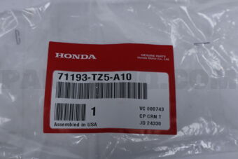 71193TZ5A10 SPACER, R. FR. BUMPE