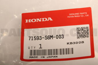 71593S6M003 SPACER SD R,RR BP