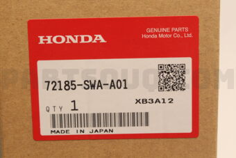 72185SWAA01 CYLINDER L,DOOR