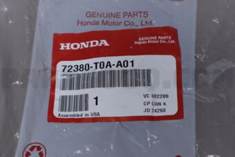72380T0AA01 CHECKER L- FR- DOOR