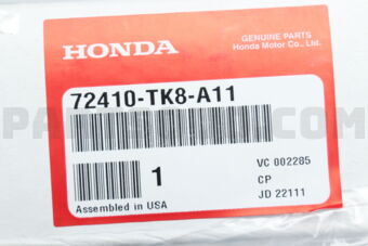 72410TK8A11 MLDG ASSY R FR DO