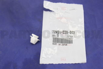 72431S2X003 CLIP,CTR PLR GARN