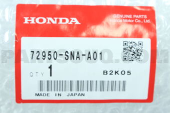 72950SNAA01 MLDG ASSY,L RR DO