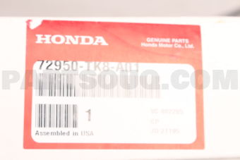 72950TK8A01 MLDG ASSY,L SL DO