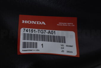 74151TG7A01 FENDER, L. FR. INNER