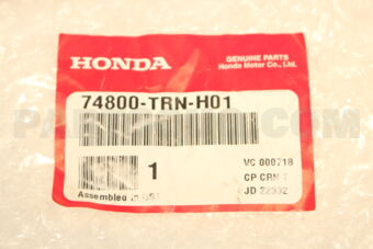 74800TRNH01 LOCK ASSY., TAILGATE