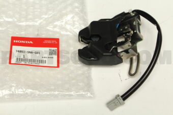 74851SNAG01 LOCK,TRUNK(MANUAL