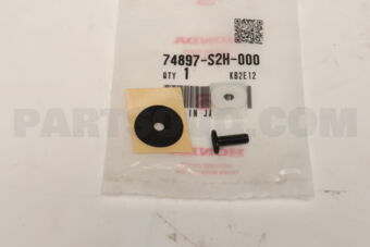 74897S2H000 BOLT SET,RR LIC