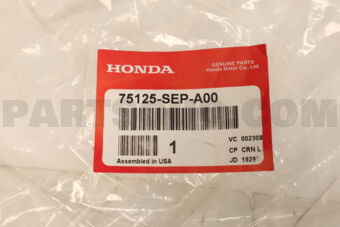75125SEPA00 MOLDING FR. GRILLE