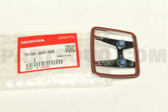 75700SG0000 EMBLEM,FRONT CENT