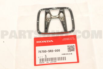 75700SR3000 EMBLEM FR CENTER