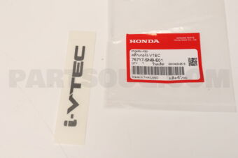 75717SNBE01 STICKER,I-VTEC