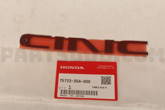 75722S5A000 EMBLEM RR CIVIC