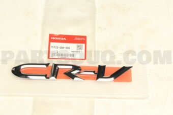 75722S9A000 EMBLEM RR CR-V