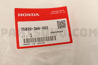 75820SWA003 MUD GUARD R,RR