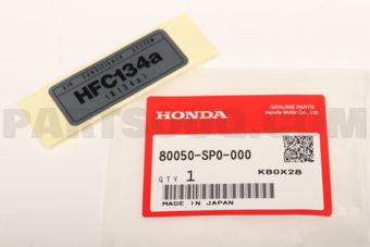 80050SP0000 LABEL A/C