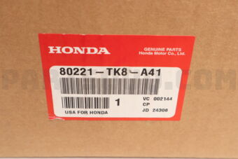 80221TK8A41 EXPANSION VALVE S