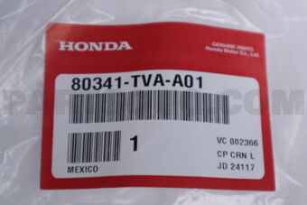 80341TVAA01 PIPE COMP., RECEIVER