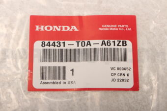 84431T0AA61ZB LINING ASSY., TAILGA