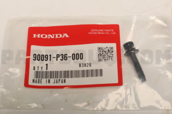 90091P36000 BOLT WASH,5X28