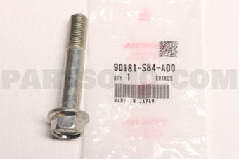 90181S84A00 BOLT,TRAILING-ARM