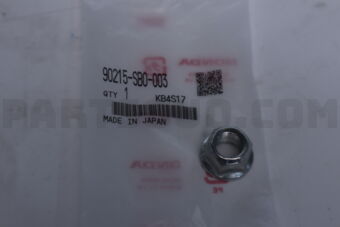90215SB0003 Honda NUT, SELF LOCK 12MM
