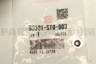 90301ST0003 PUSH NUT 3MM